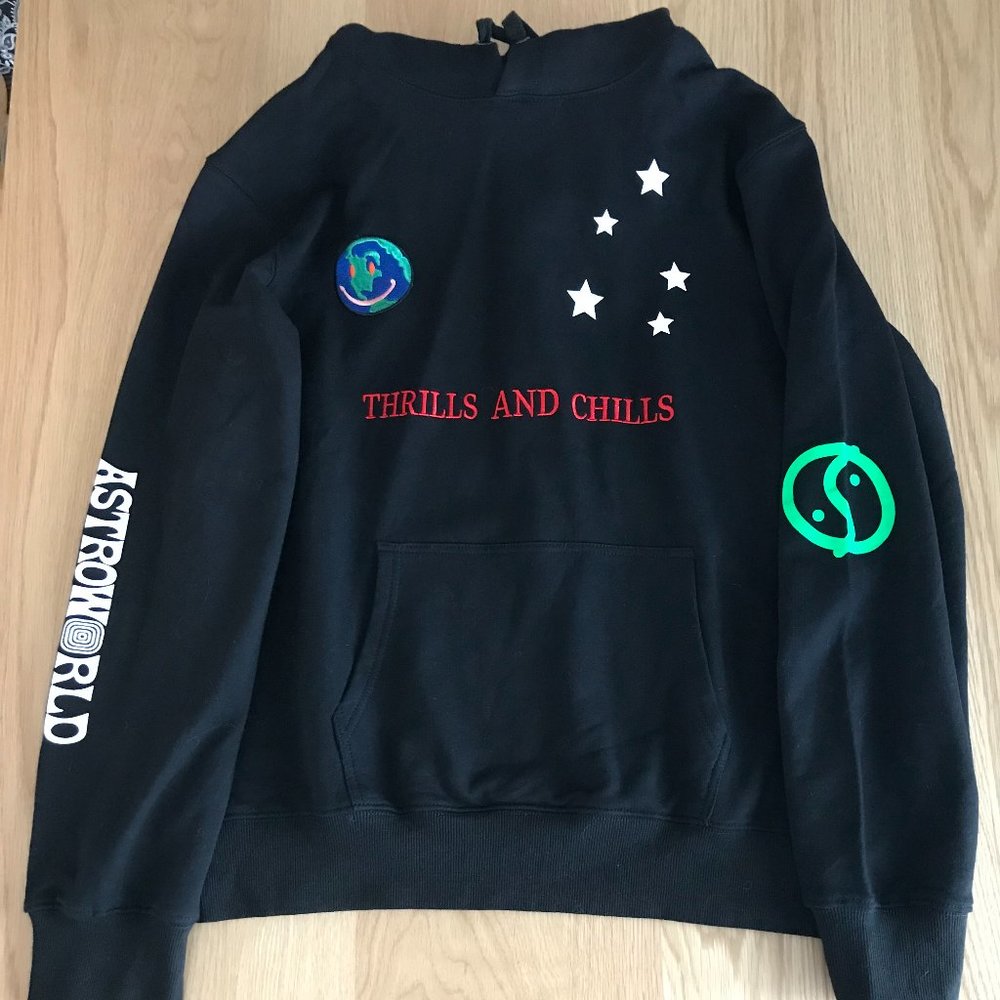 Travis Scott Astroworld World Peace Hoodie XL Thrills